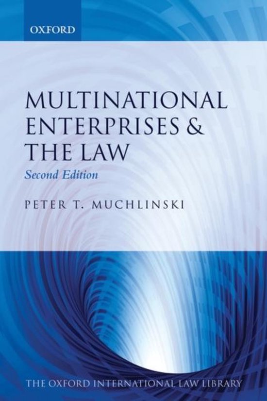 Multinational Enterprises & Law 2nd - cover