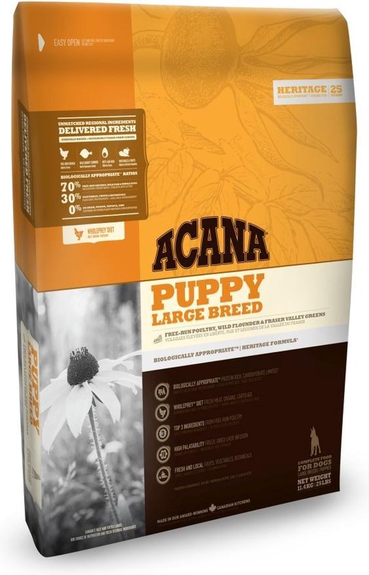 acana puppy large breed 11.4 kg