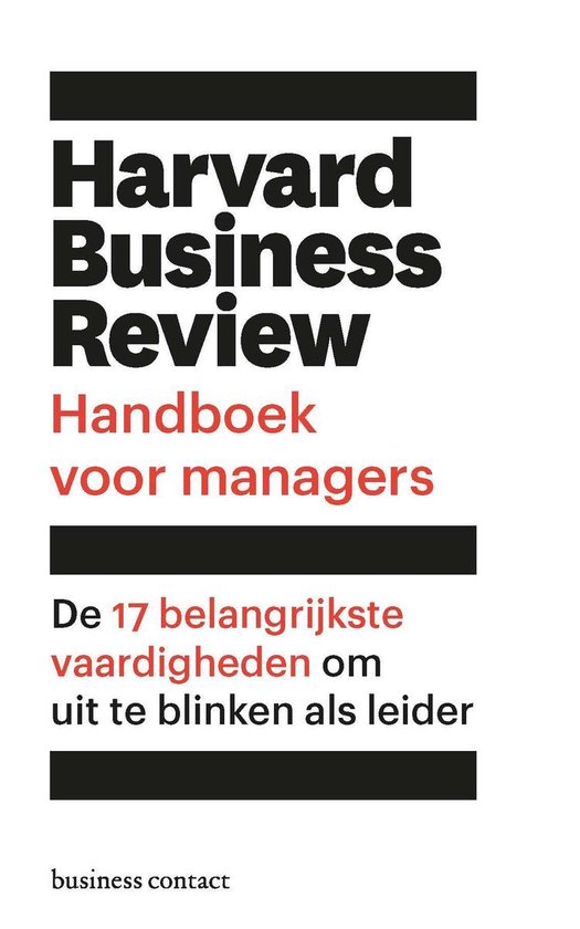 Harvard Business Review handboek voor managers - Harvard Business Review | Do-index.org