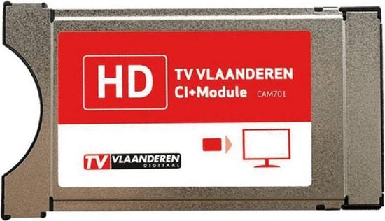 TV Vlaanderen M7 CAM-701 CI+ module incl. ingebouwde smartcard | bol.com