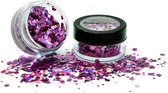 PaintGlow Chunky Glitter shakers - Face jewels - Glitters gezicht - Festival make up - Princess Pink