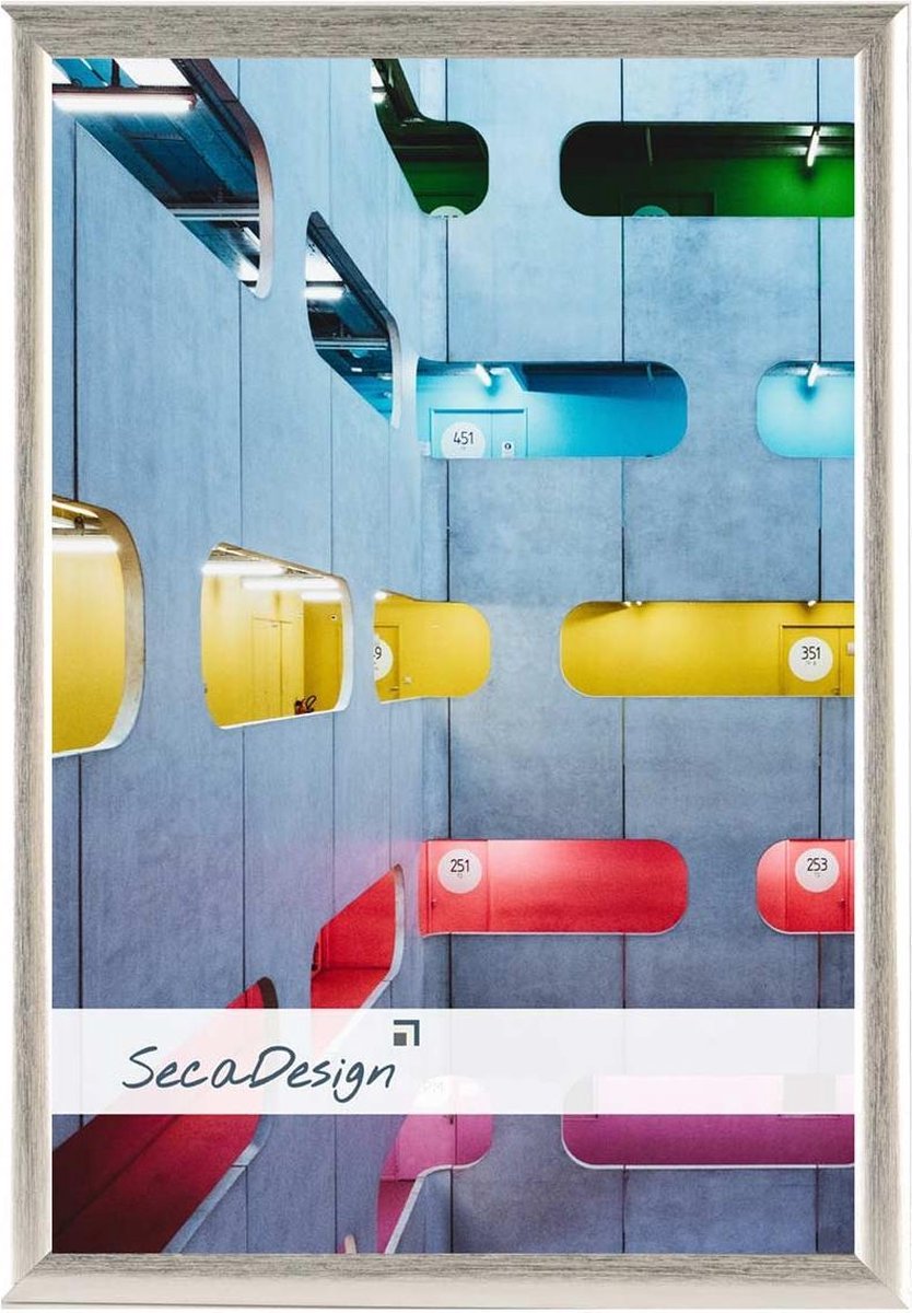 SecaDesign Materia Fotolijst - Fotomaat 30x40 cm - Zilver / Champagne