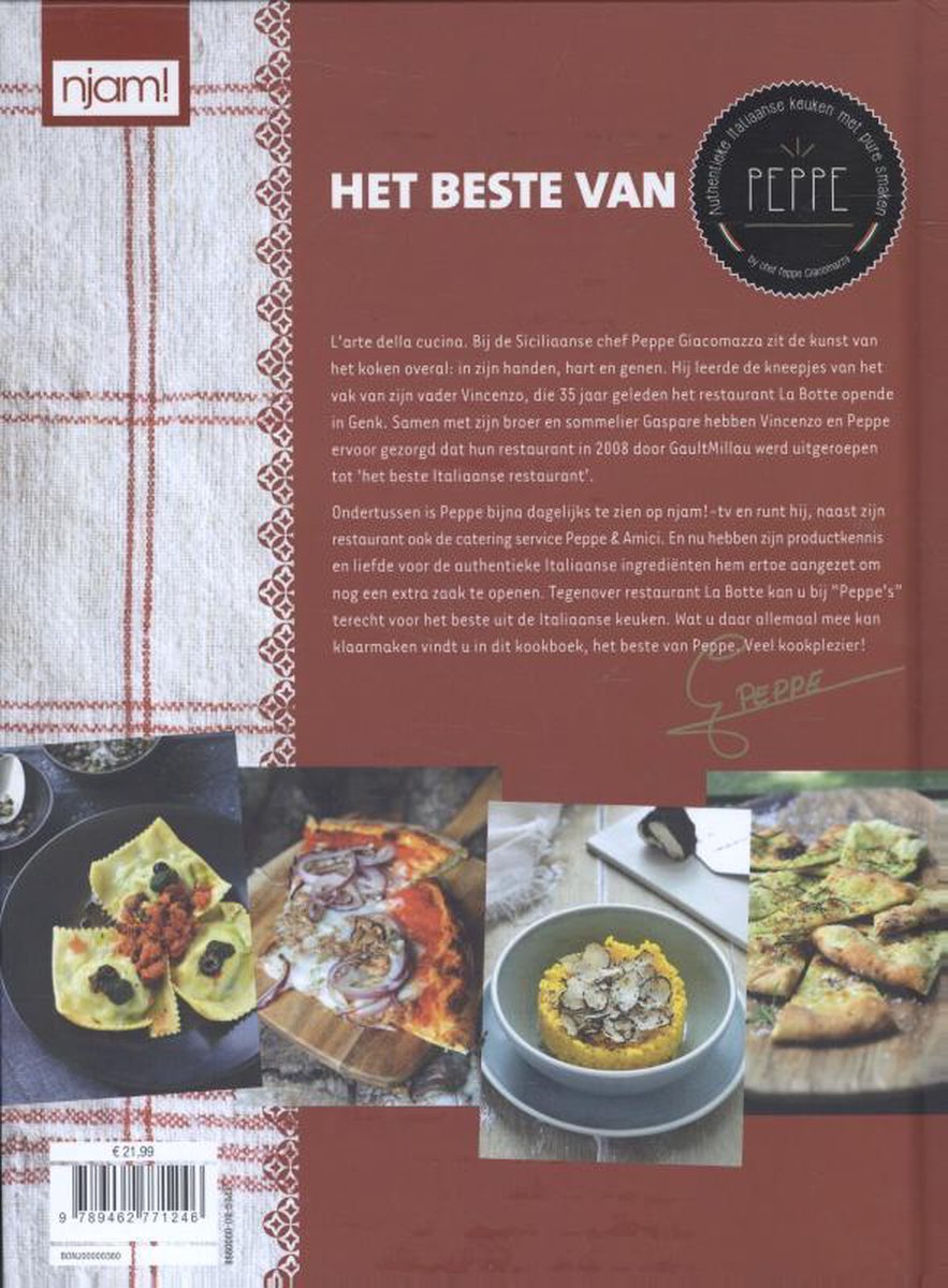 Njam: Het beste van Peppe - back cover
