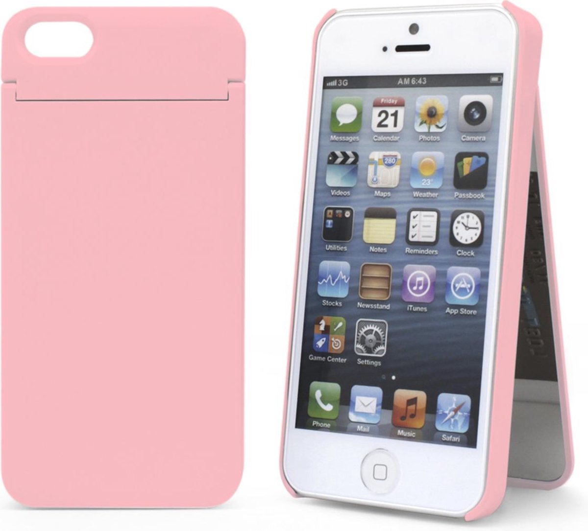 Mirror Case voor iPhone 4/4S - Roze