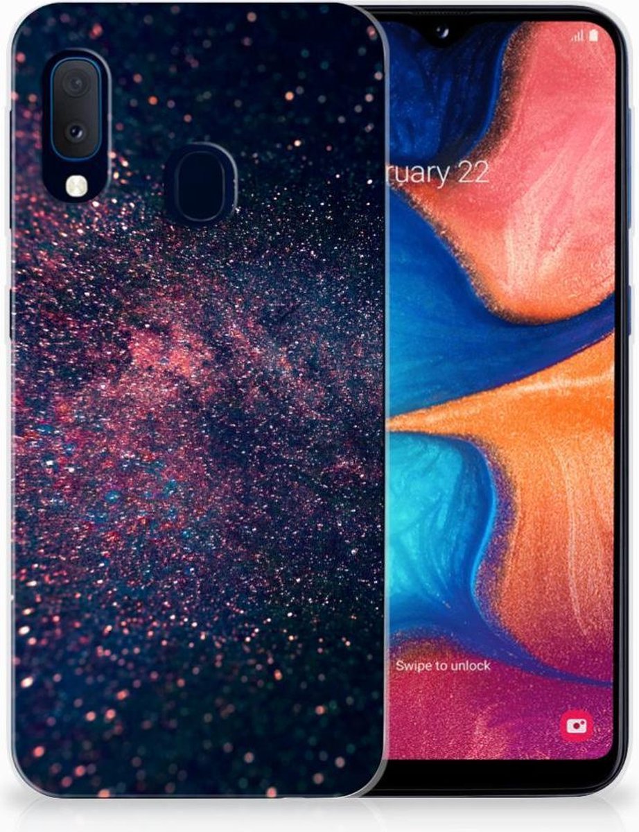 Samsung Galaxy A20e TPU Hoesje Stars