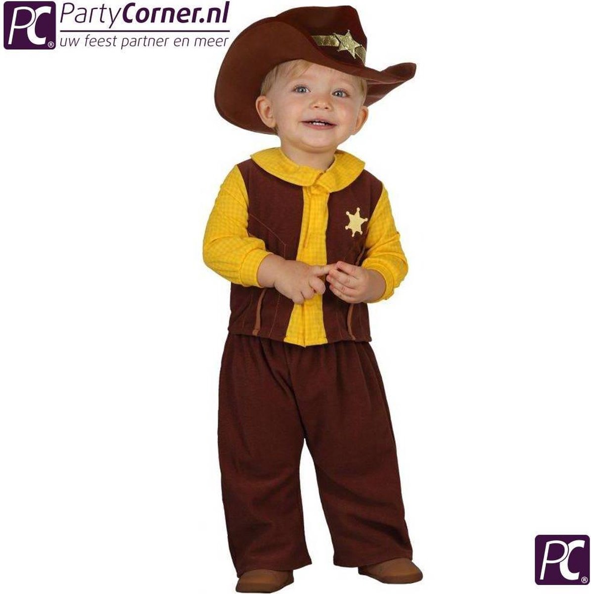 Cowboy kostuum voor baby's - Verkleedkleding - 74/80" |