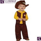 "Cowboy kostuum voor baby's  - Verkleedkleding - 74/80"