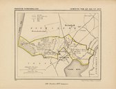 Historische kaart, plattegrond van gemeente Wijk aan Zee en Duin in Noord Holland uit 1867 door Kuyper van Kaartcadeau.com