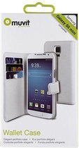 Muvit - Wallet Case - Samsung Galaxy S5 Mini - wit