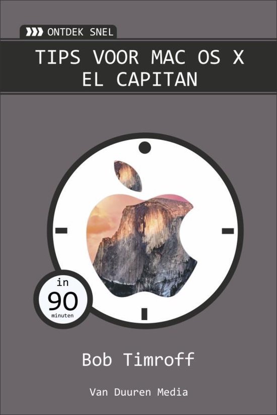 Ontdek snel - Tips en trucs voor Mac OS X El Capitan - cover