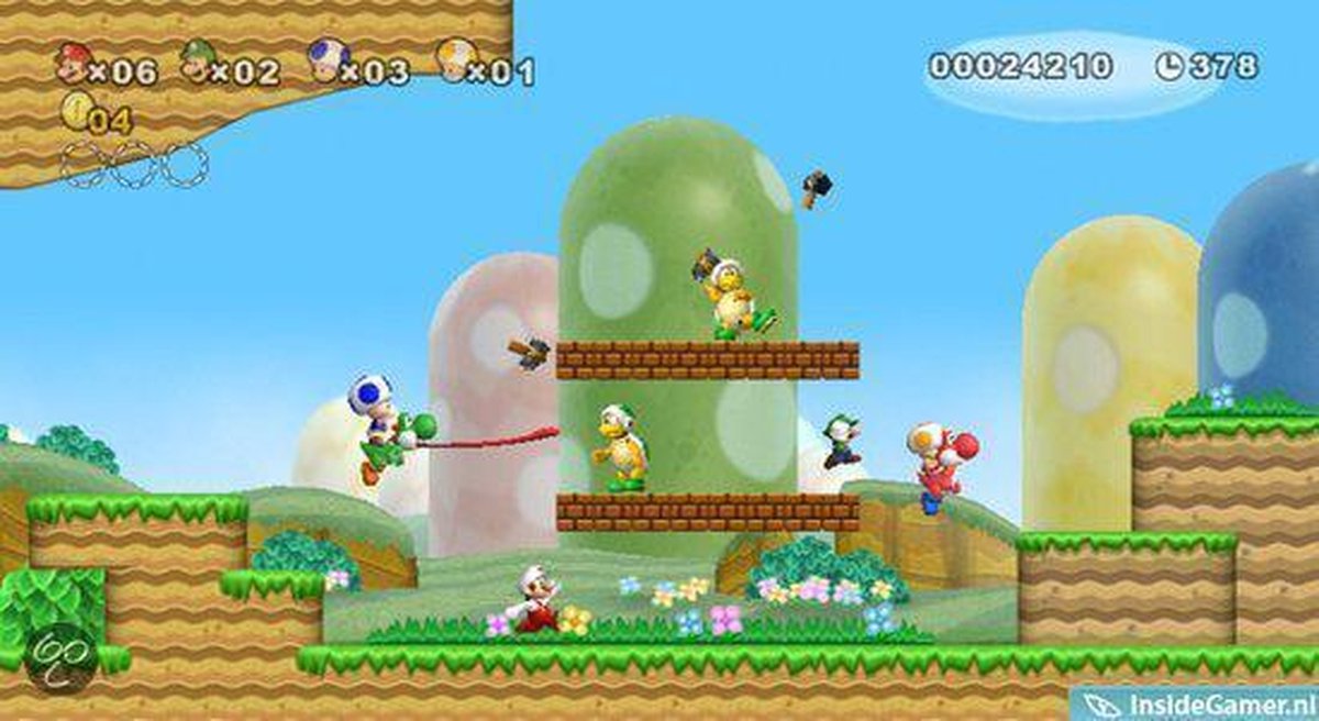 breng de actie stikstof droom New Super Mario Bros - Wii | Games | bol.com