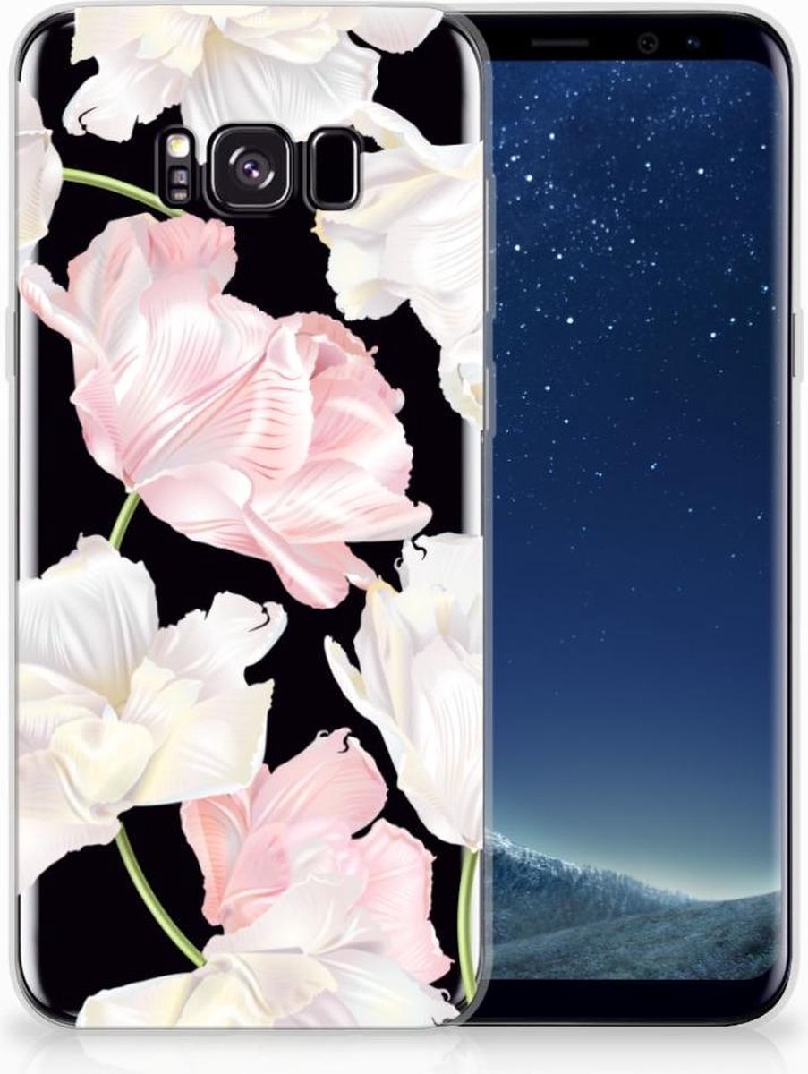 TPU Hoesje voor Samsung Galaxy S8 Plus TPU Case Lovely Flowers
