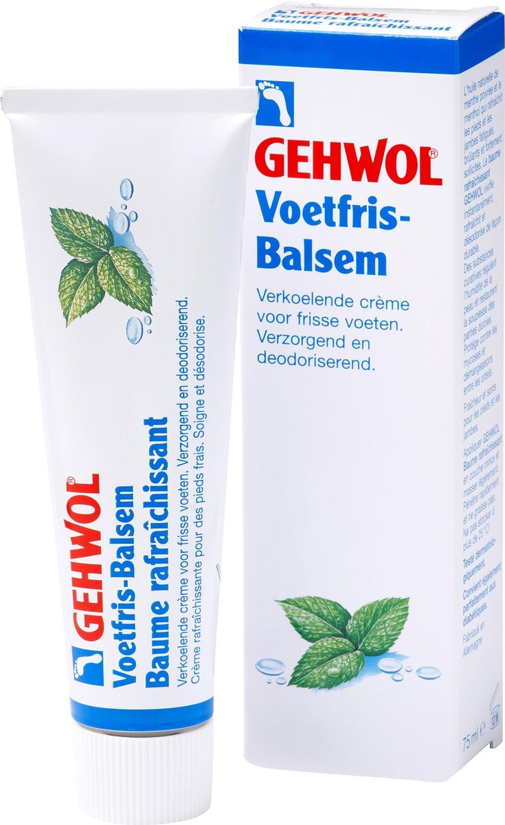 roem bellen rekken Gehwol Voetfris Balsem - voetencreme beschermt, verfrist en verkoelt  langdurig - Tube 75ml | bol.com