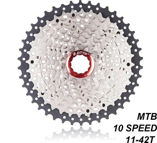 periscoop Enten over het algemeen 11-42 Breed Cassette MTB - 10 speed - Wide Ratio mountainbike cassette |  bol.com