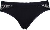 RJ Bodywear - Bikini Slip De Luxe Zwart - S