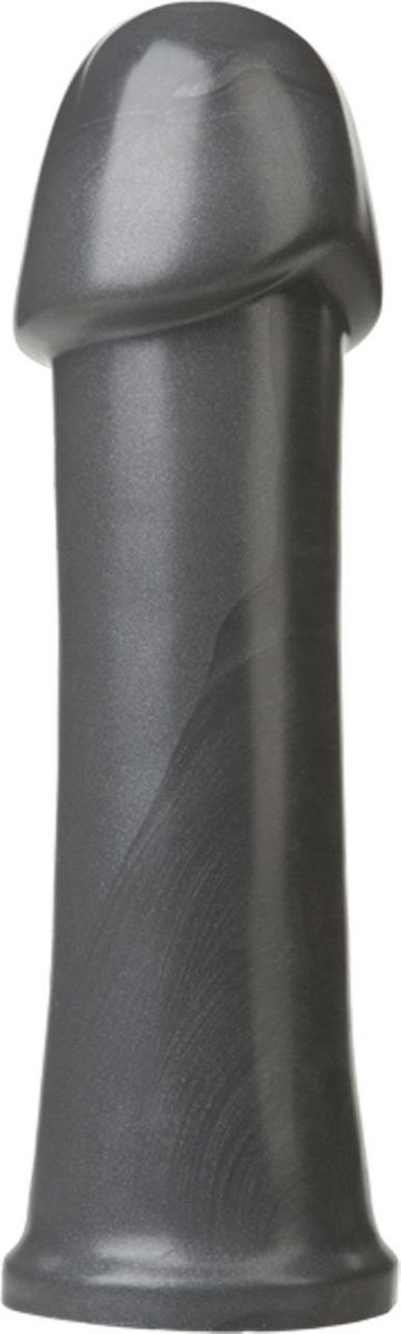 Doc Johnson American BS Buttplug/anaaldildo American Bombshell B-10 Torpedo Gun Metal zilver - 26,16 cm