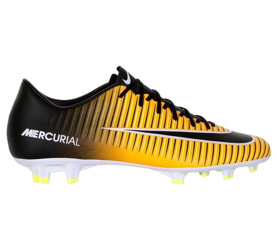 Nike Mercurial Victory VI FG Voetbalschoenen - Maat 41 - Mannen - oranje /zwart/wit | bol