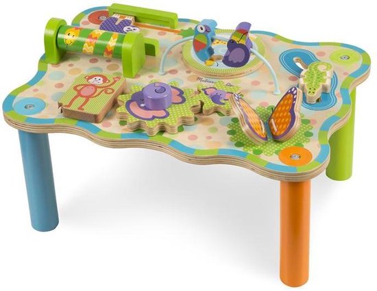 Multi activiteitentafel Jungle-Activity-center-houten speelgoed | bol.com