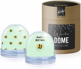 Sneeuwbol 'Wonder Dome' - Happy Bee-Day - Verjaardag