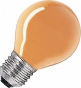GE Kogellamp E27 230v 15w Oranje