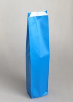 Wijnfleszak Blauw - 8,5x7x43cm - 70gr - 250 stuks
