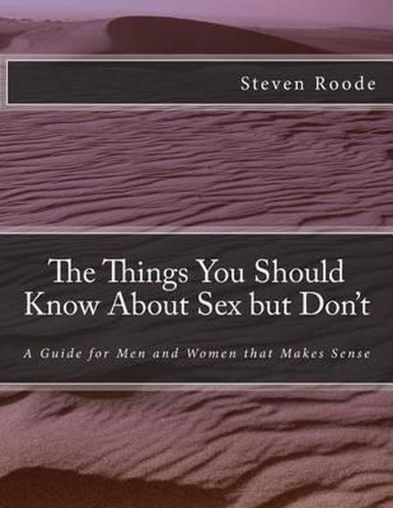 The Things You Should Know About Sex but Don't - cover