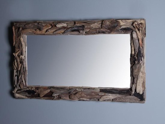Unieke spiegel drijfhout |