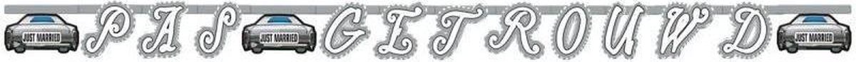 Folat - Letterslinger Pas Getrouwd auto