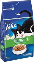Felix Inhome Sensations - Kattenvoer Kip, Granen & Tuingroenten - 4 kg