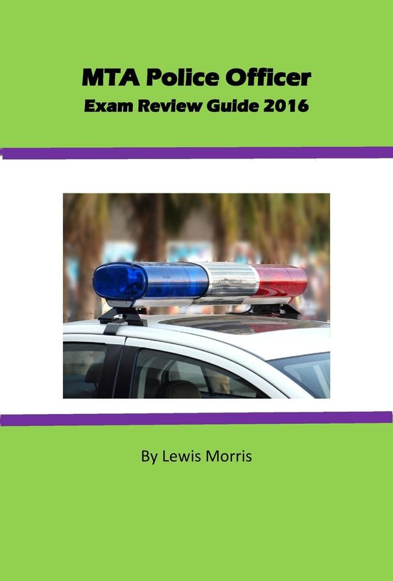 MTA Police Officer Exam Review Guide 2016 - cover