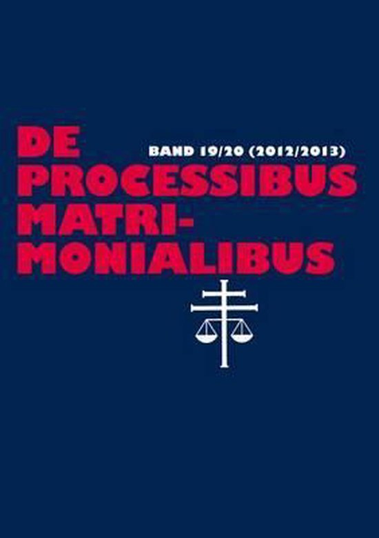 De processibus matrimonialibus - cover
