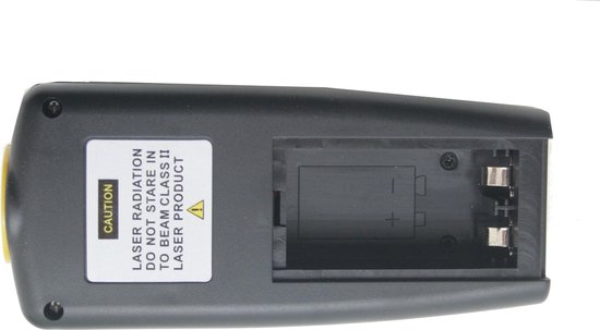 Höfftech Laser Afstandmeter - Afstand meten tot wel 18 Meter - Digitaal -  Geel | bol.com