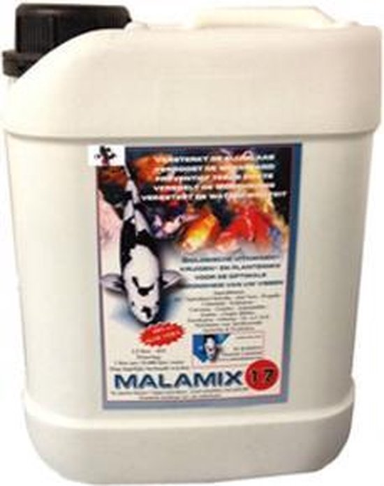 Malamix 17 – 5 liter Natuurlijke Gezondheidsmix voor Vijvervissen