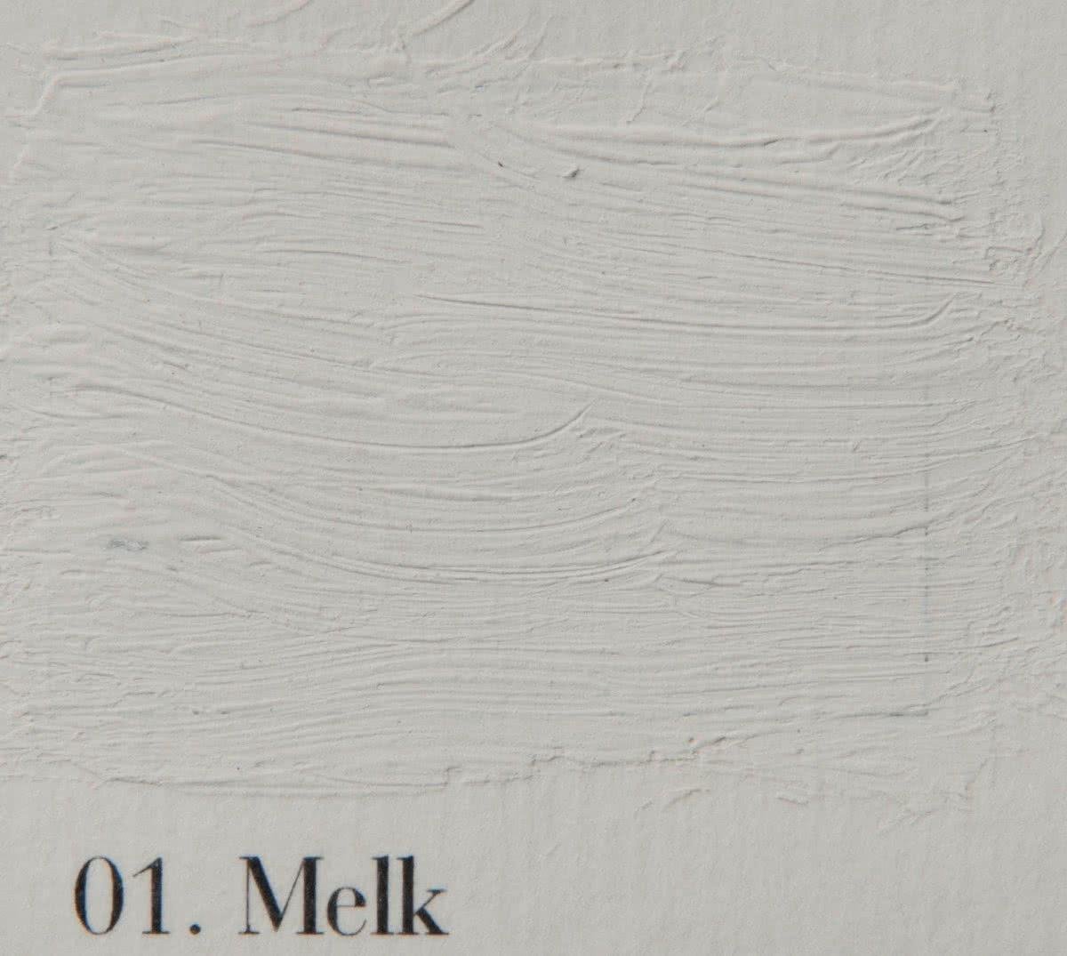l' Authentique krijtverf | kleur 01 Melk | 5 liter