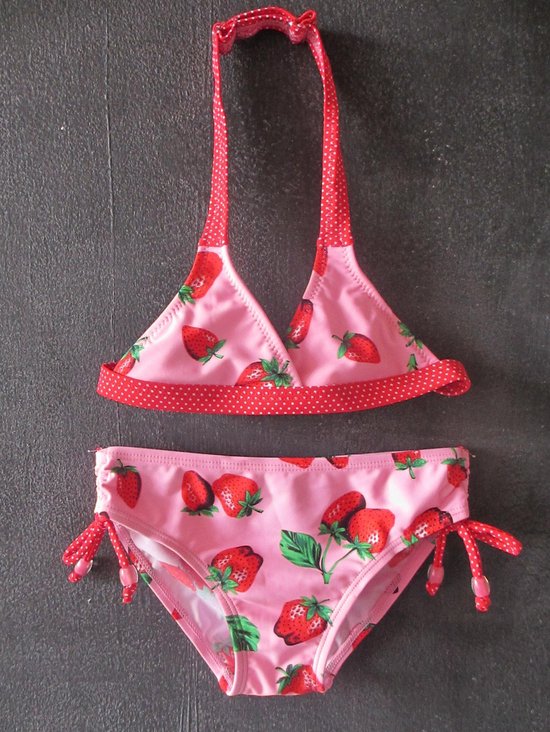 FarOut Bikini Anna Strawberry maat 116/122 | bol.com