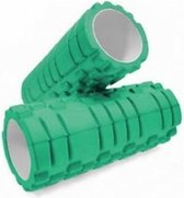 Foam roller - 34 x 14 cm - Groen