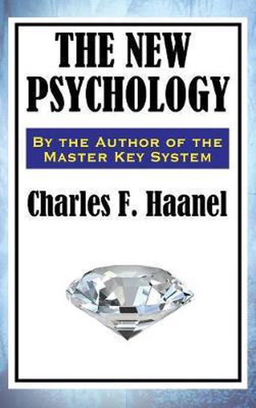 Livre "The New Psychology" par Charles F. Haanel avec une image de diamant.