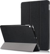 Hoes Geschikt voor iPad Pro 10.5 (2017) Hoes Book Case Hoesje Trifold Cover - Hoesje Geschikt voor iPad Pro 2017 (10,5 inch) Hoesje Bookcase - Zwart