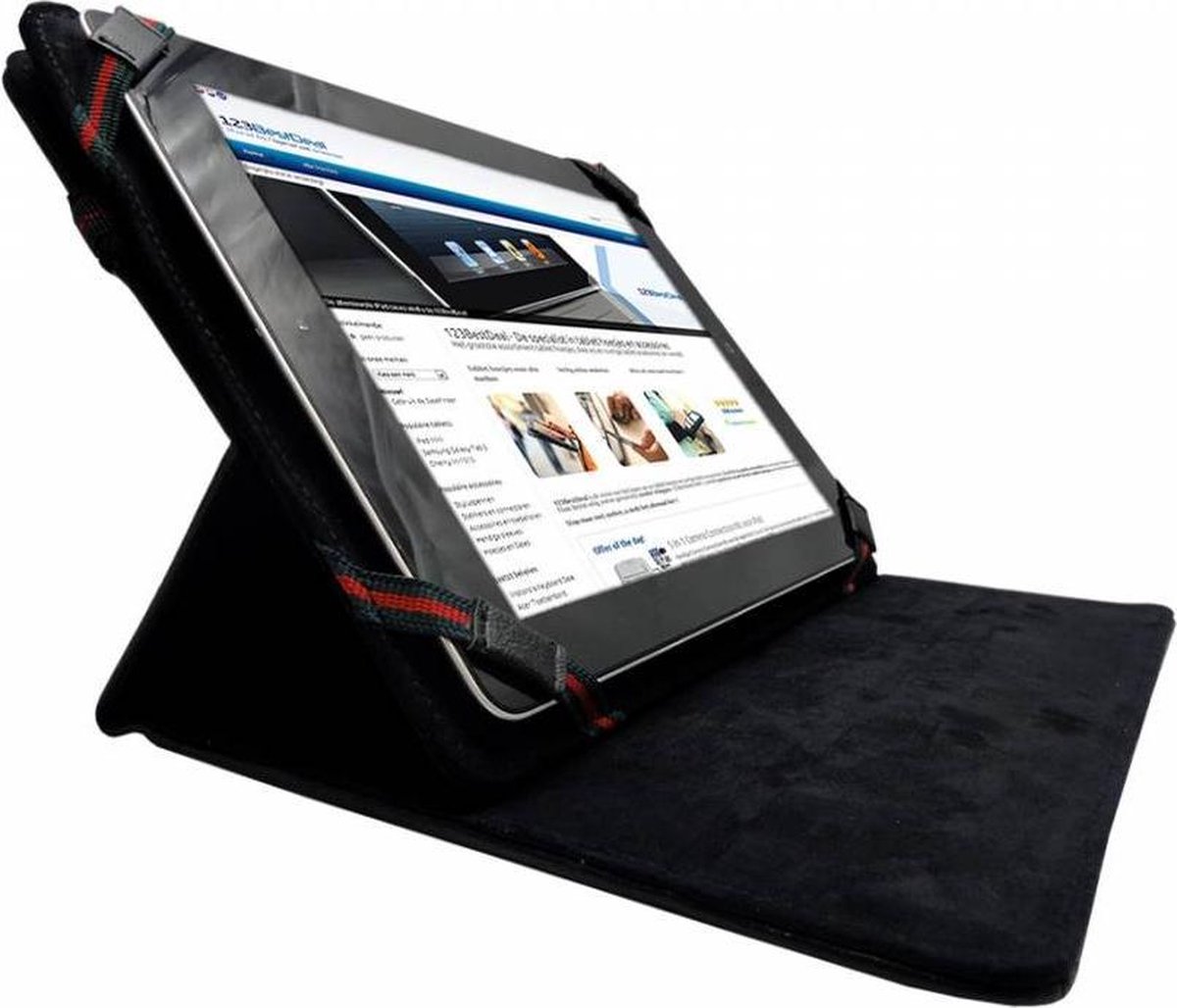 Odys Iron | Premium Cover | Hoes met 360 graden draaistand, zwart , merk i12Cover op Prijzenvolger.com