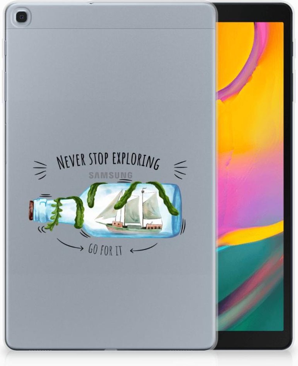 Back Cover voor Samsung Galaxy Tab A 10.1 (2019) Tablet Back Cover Boho Bottle