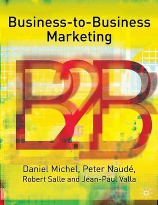Business-To-Business Marketing - cover