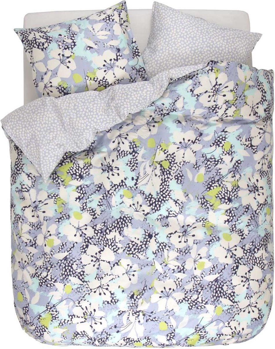 ESPRIT Puako - Dekbedovertrek - Lits-jumeaux - 240x200/220 cm - Blue