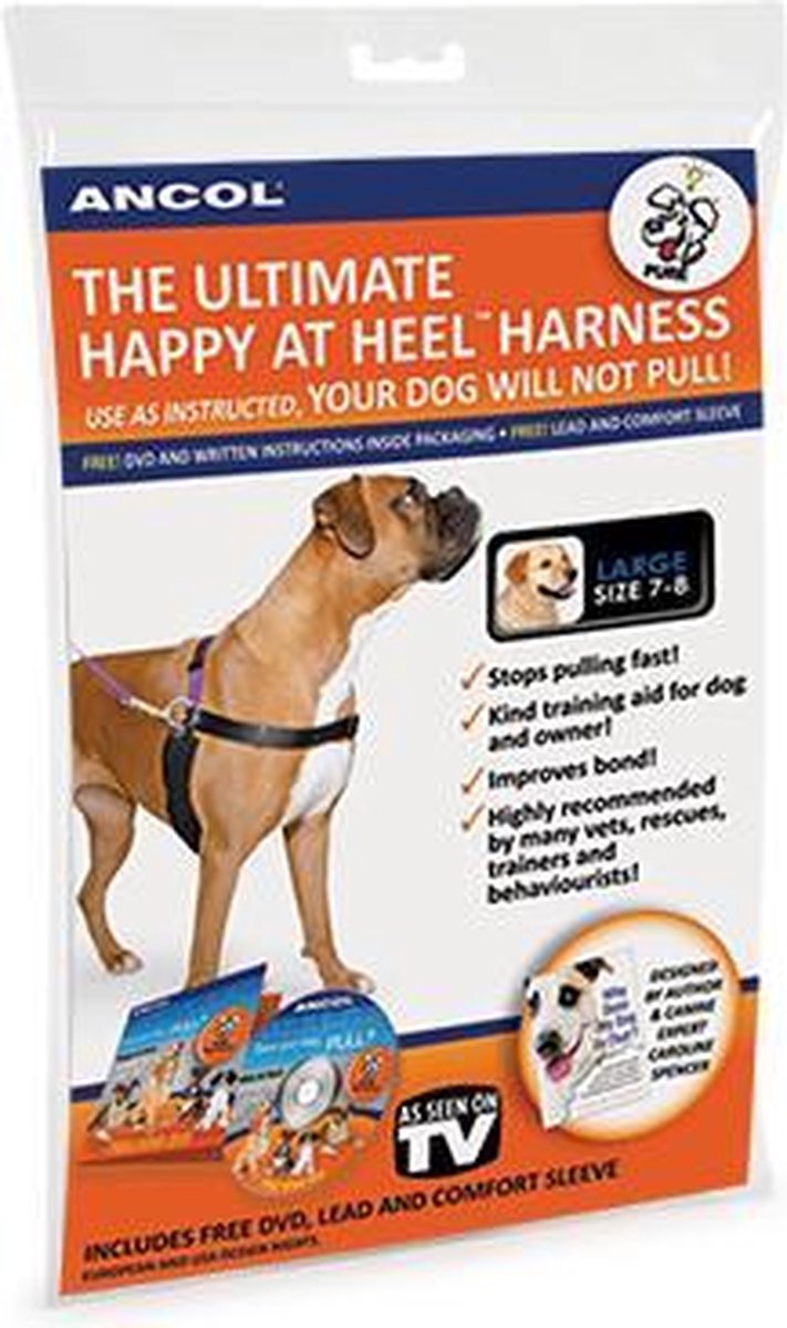 The Happy At Heel Harness, 71-92 cm (L) bol