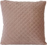 Light & Living kussen Shell zalm roze velvet 50 x 50