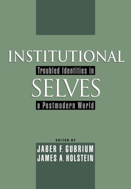 Institutional Selves - cover