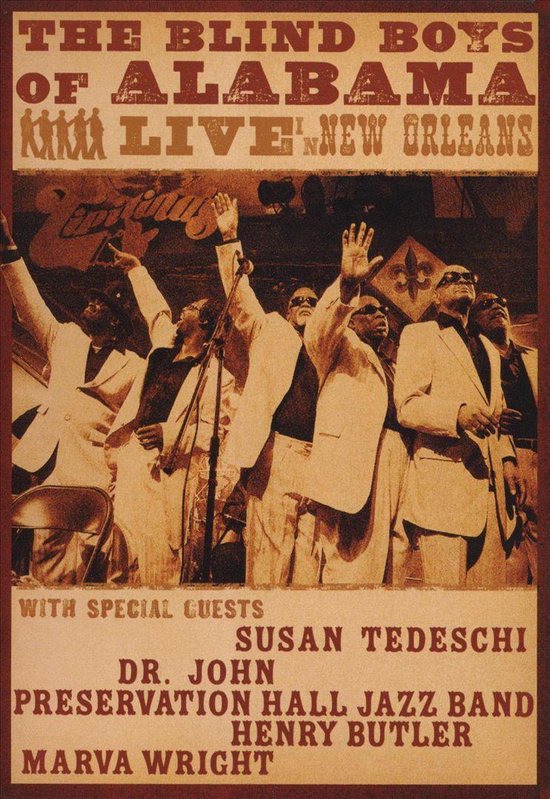 Cover van de film 'Blind Boys Of Alabama - Live In New Orleans'