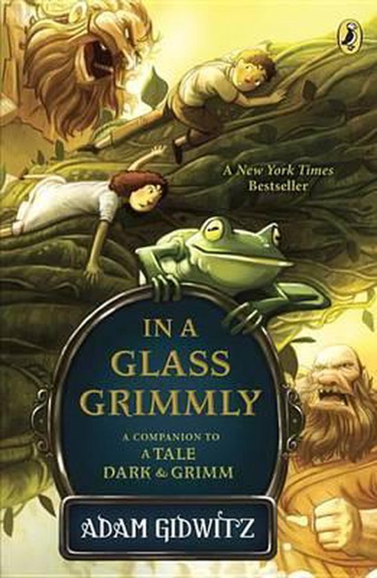 a glass grimmly