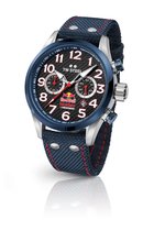 TW Steel Volante TW967 Red Bull Holden Edition - Horloge - Heren - Zilverkleurig - ⍉ 48mm -