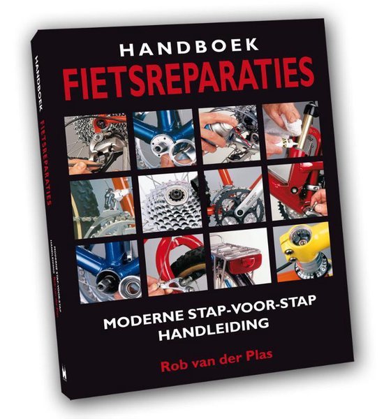 Cover van het boek 'Handboek fietsreparaties' van R van der Plas