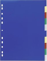 Durable 6747-27 Index de tabulation numérique Polypropylène (PP) Blauw